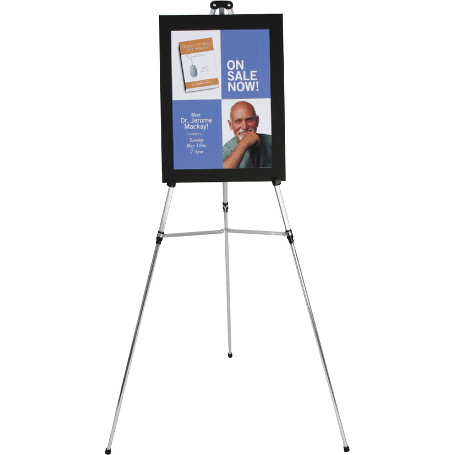 EASEL TELESCOPING ALUM 38-66"H