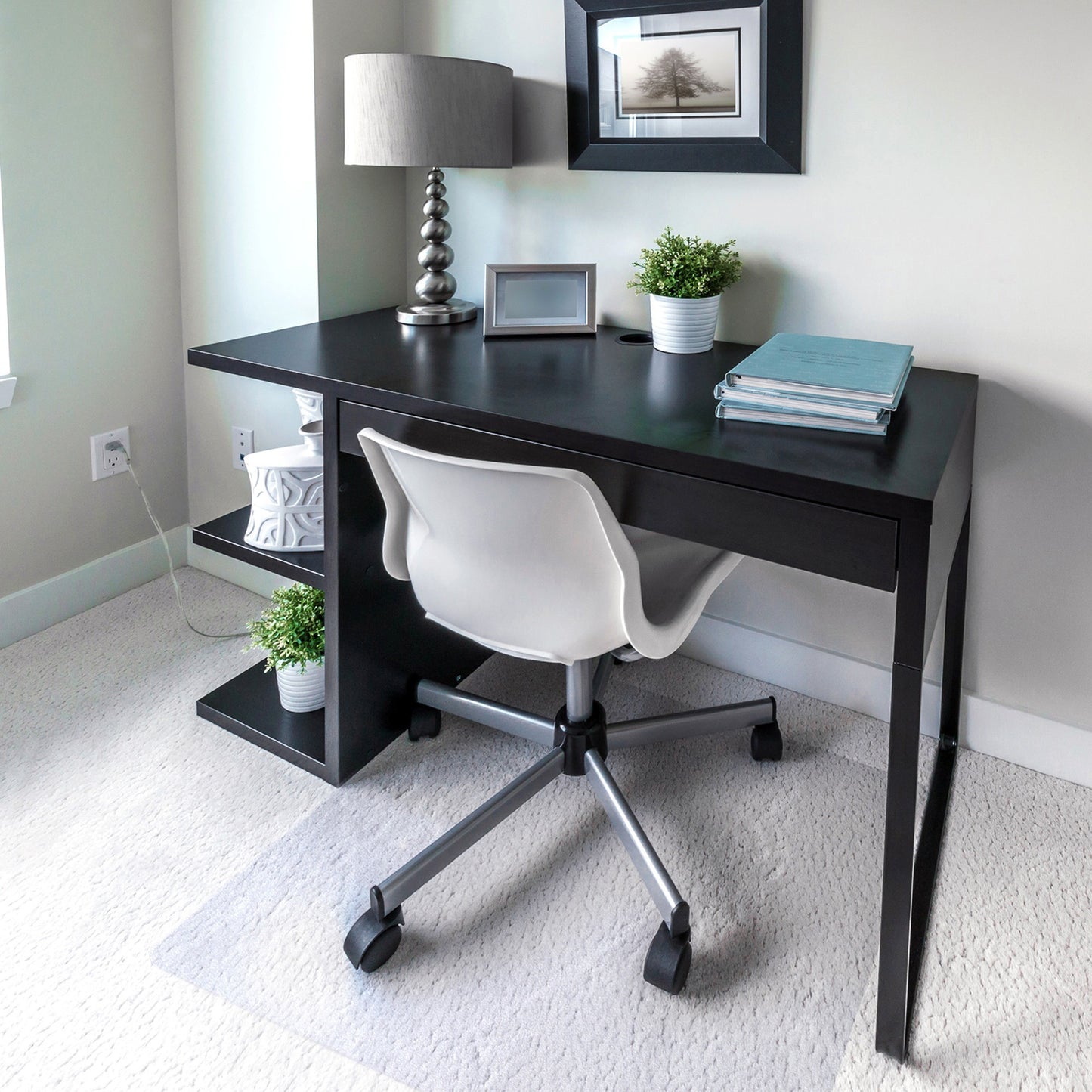 Cleartex Ultimat Low / Medium Pile Carpet Rectangular Chairmat