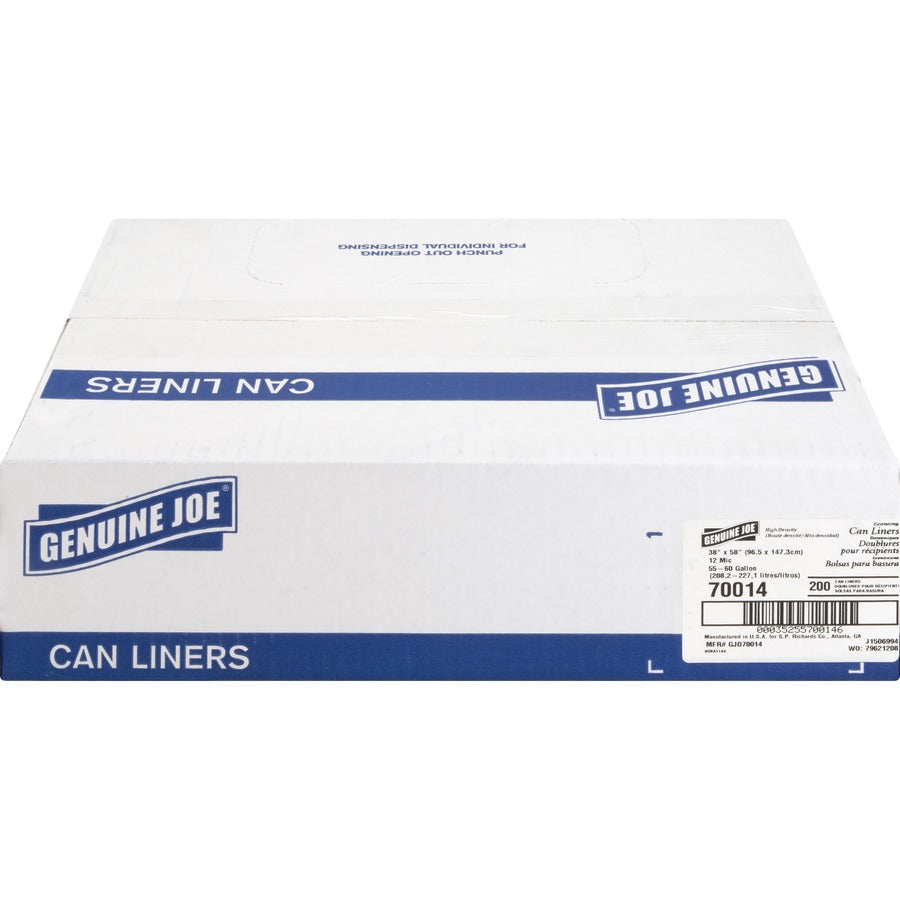 Genuine Joe Economy High-Density Can Liners - 70014