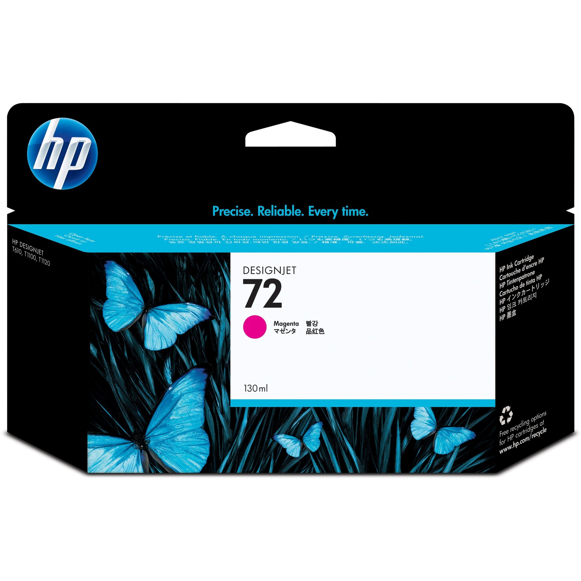 HP 72 (C9372A) Original Ink Cartridge - Single Pack - Magenta