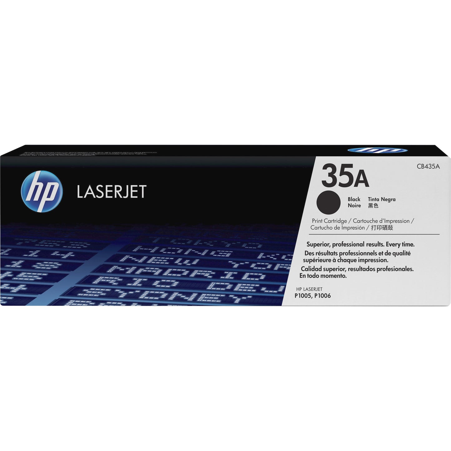 HP 35A Original Toner Cartridge - Single Pack - Black