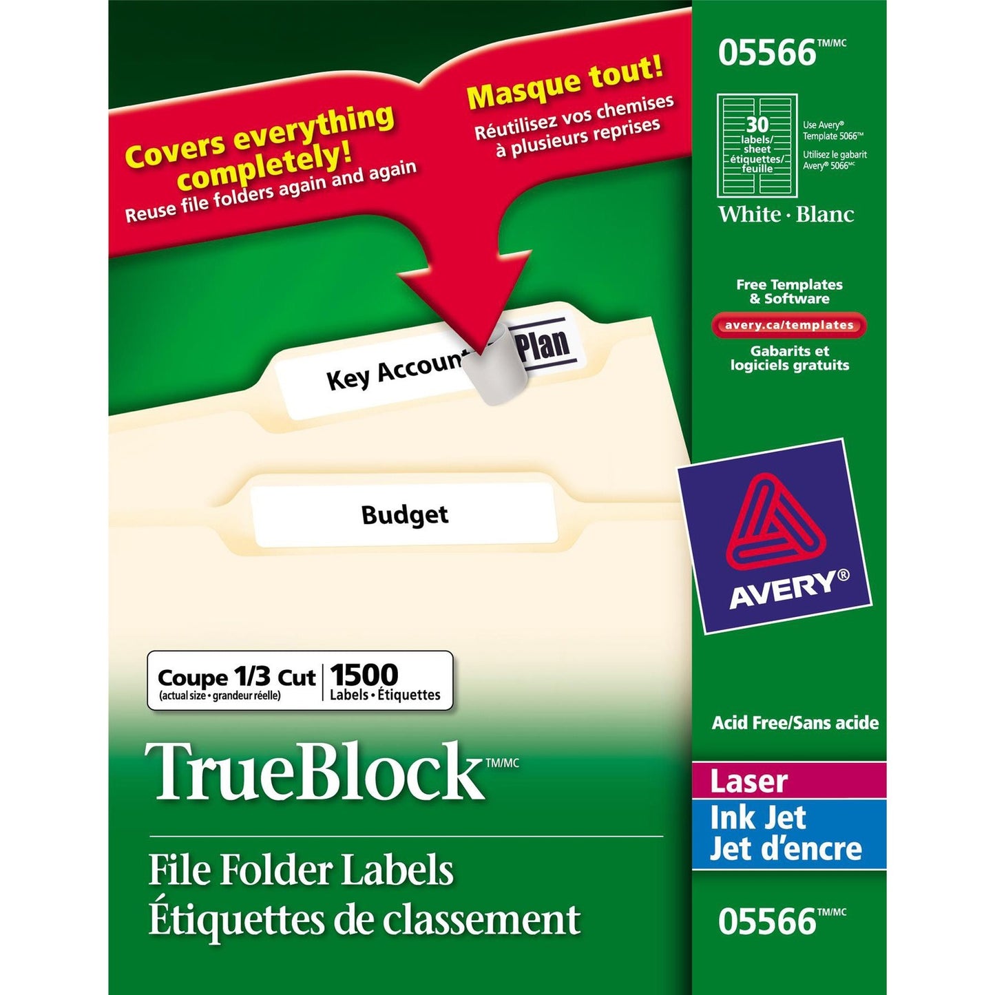 Avery® File Folder Label