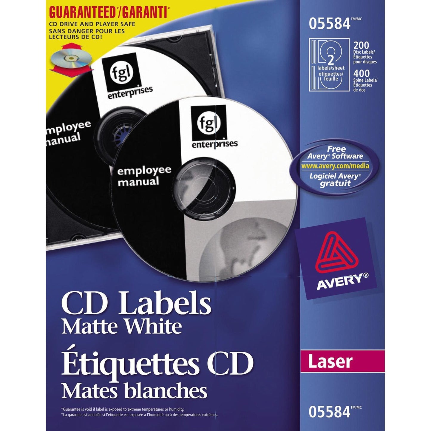 Avery® CD/DVD Label