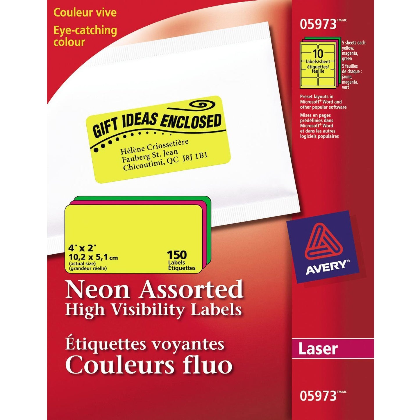 Avery® Laser Label