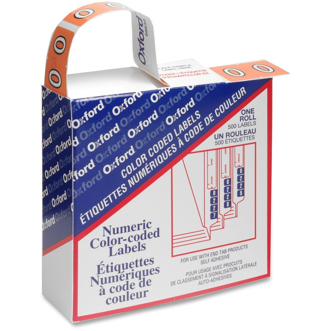 Pendaflex Numeric End Tab Filing Labels