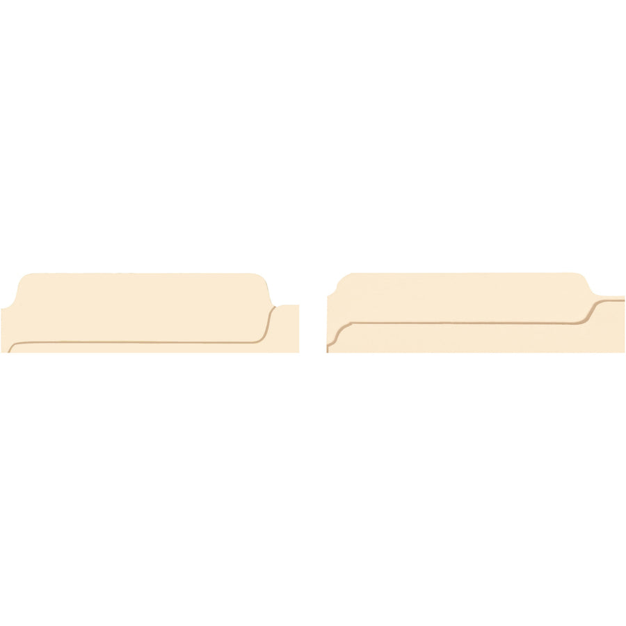 Smead SuperTab 1/2 Tab Cut Letter Recycled Top Tab File Folder - 10106