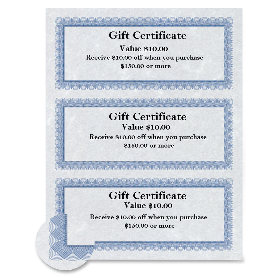 GIFT CERT*ST.J REGENT BLU/SLV