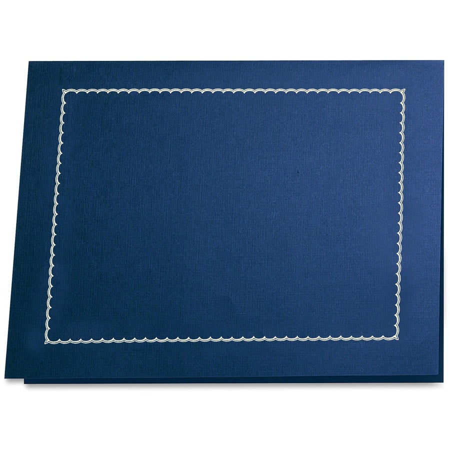 CERT HLDR*GLD FOIL/CLASSIC NAV