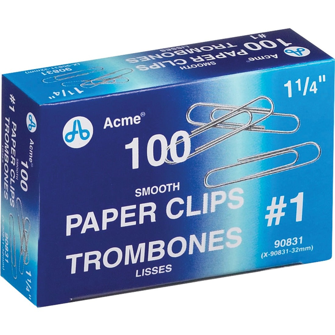 Acme United Smooth Paper Clip