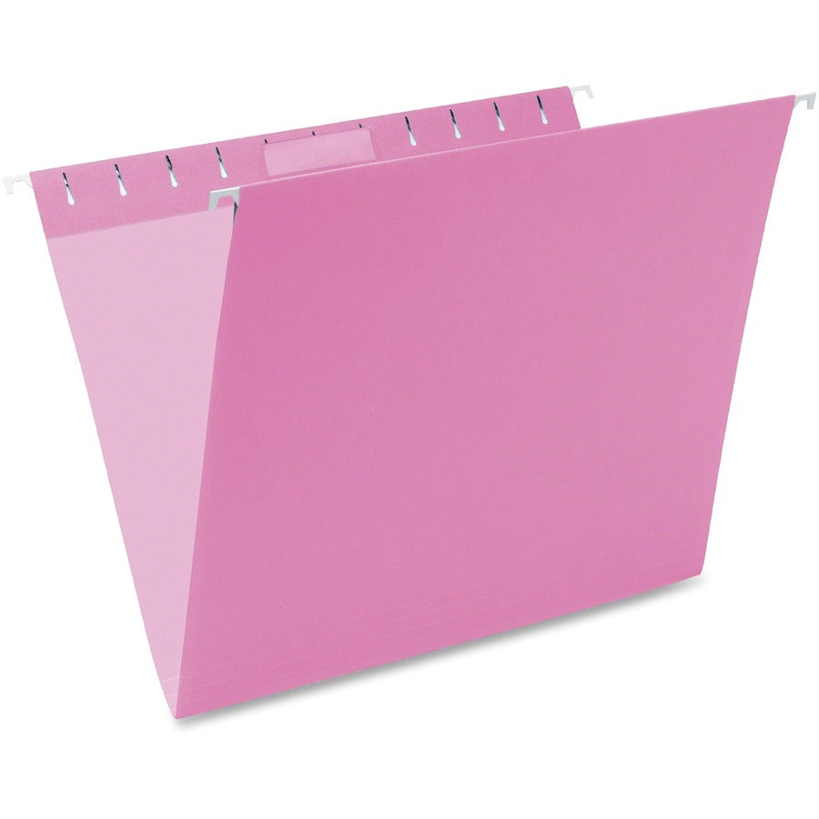 HANG FILE-PRO LTR*PINK *25/BX