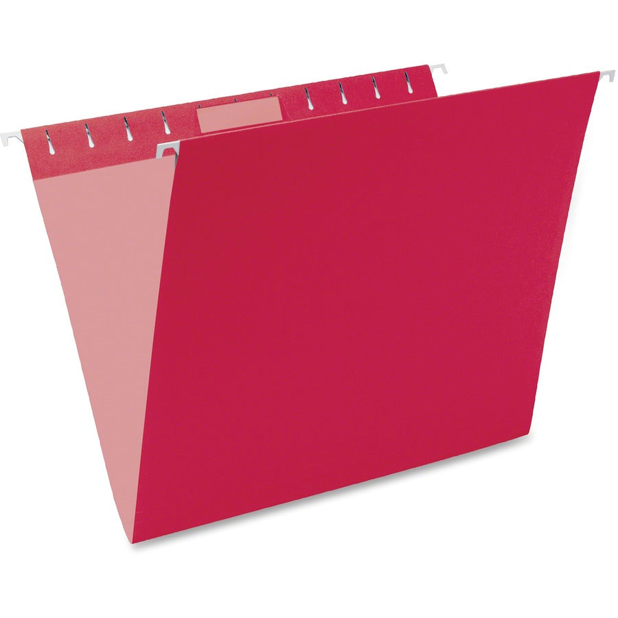 HANG FILE-PRO LTR*RED *25/BX