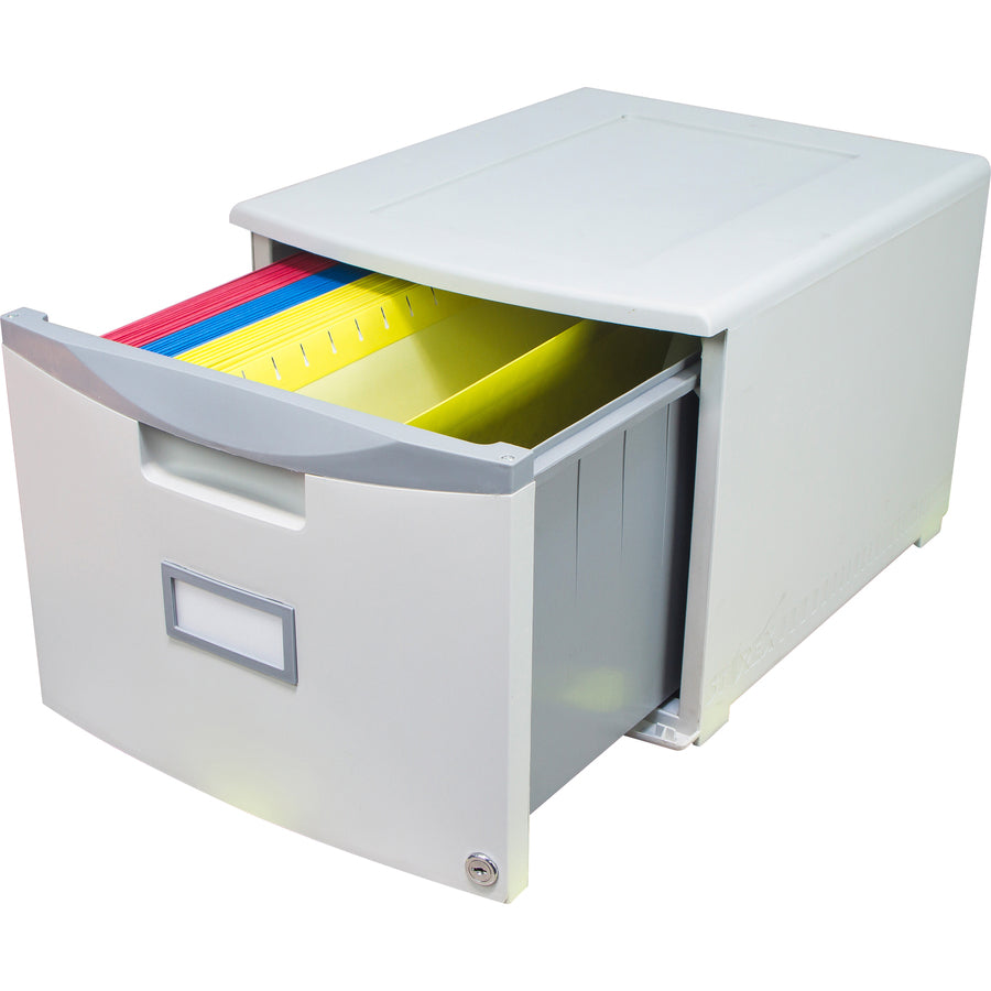 FILE DRAWER 18" WITH LOCK