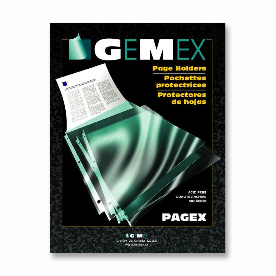 Gemex Top-loading Page Protectors