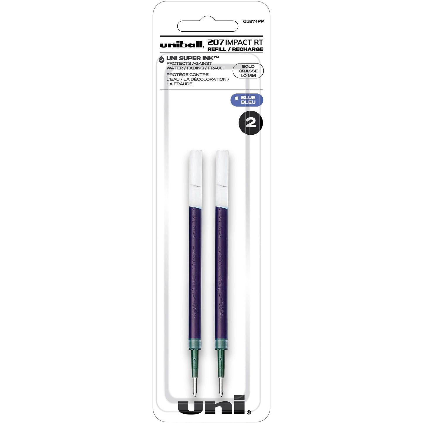 uni-ball Gel Impact RT Rollerball Pen Refills