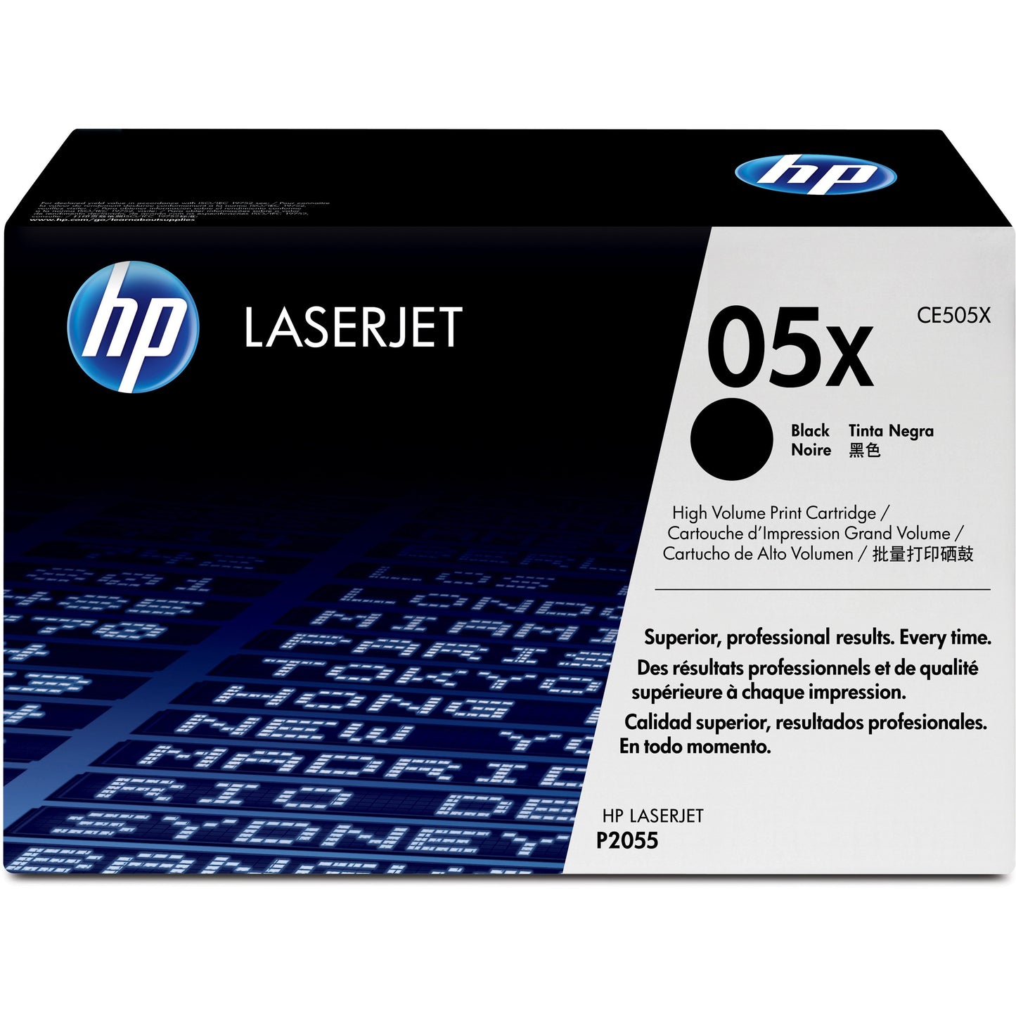 HP 05X (CE505X) Original Toner Cartridge - Single Pack - Black