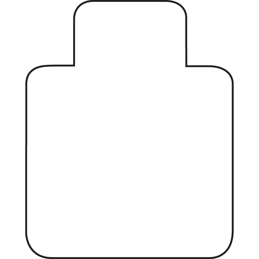 CHAIR MAT W/LIP CLEATED 46x60
