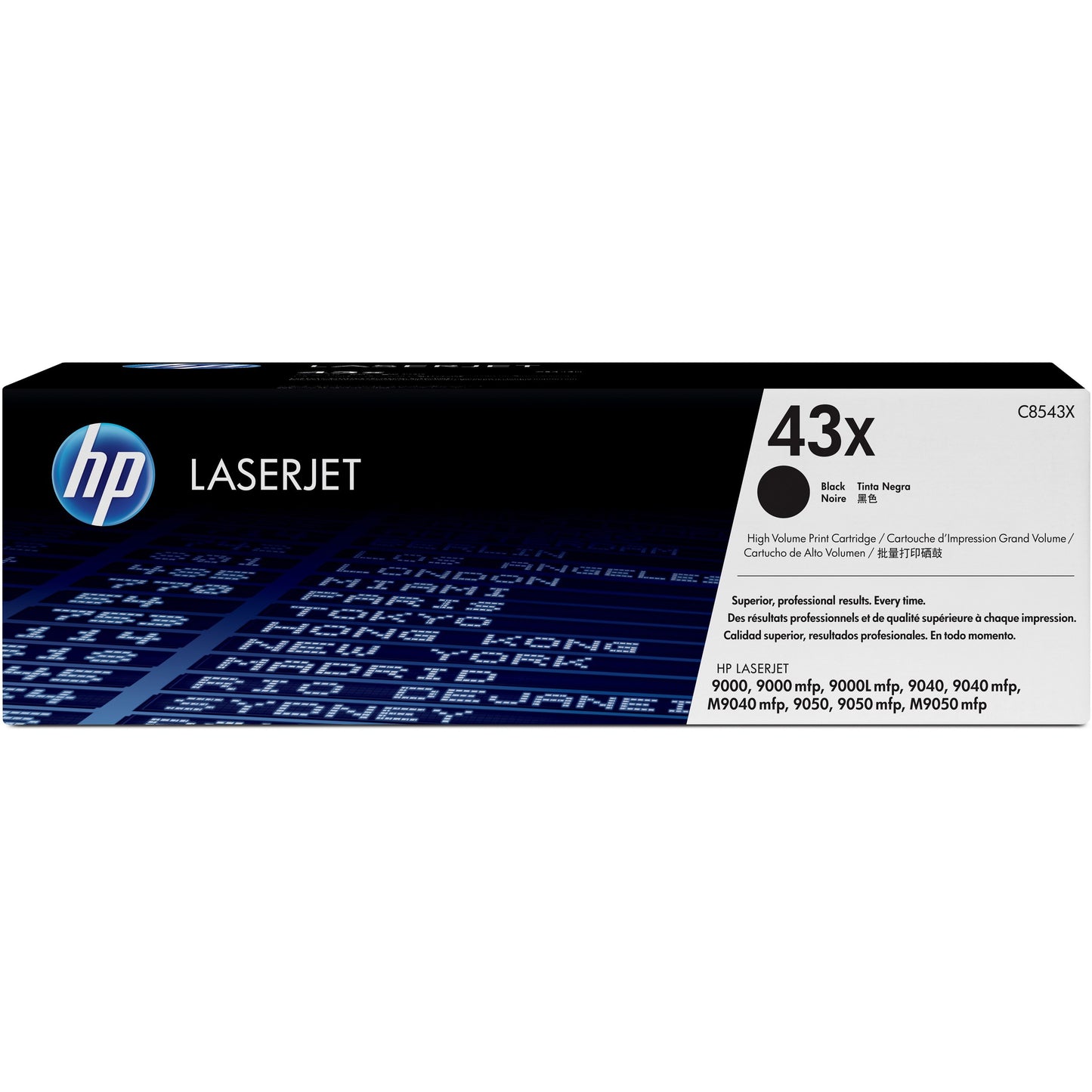 HP 43X (C8543X) Original Toner Cartridge - Single Pack - Black