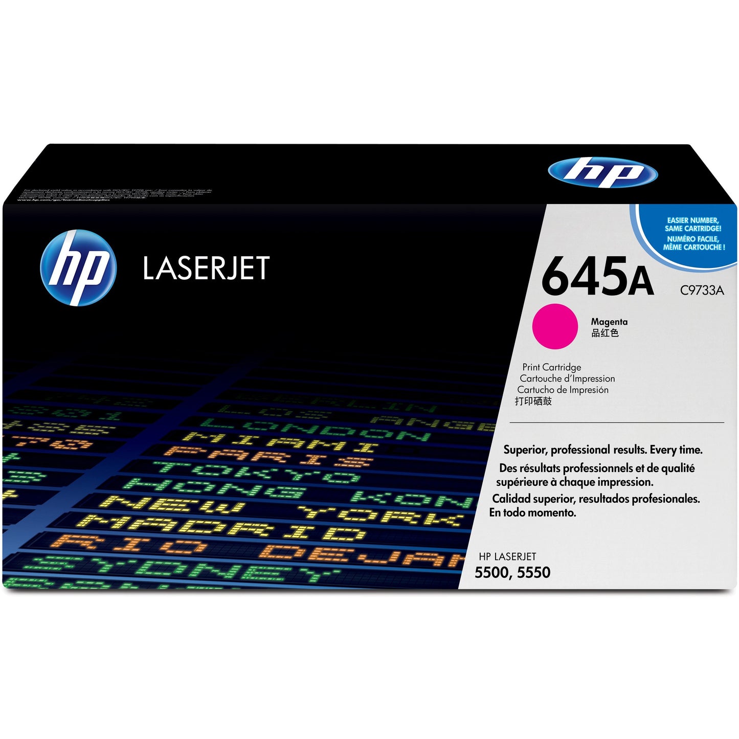 HP 645A (C9733A) Original Toner Cartridge - Single Pack - Magenta