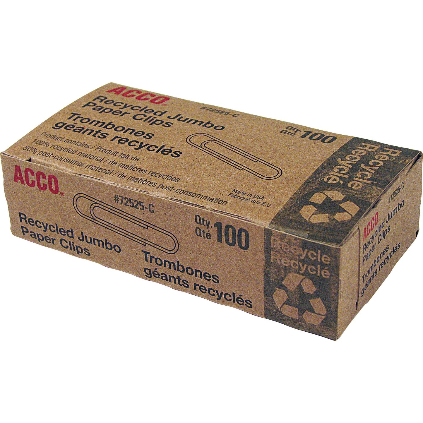 ACCO Recycled Paper Clips