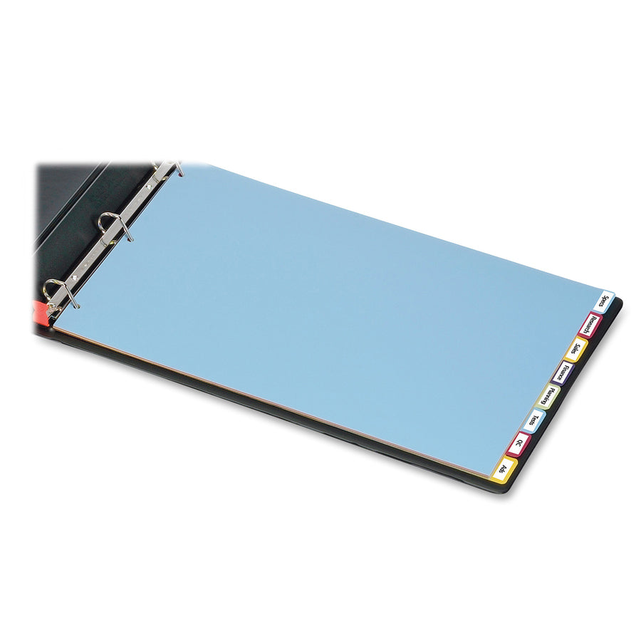 POLY 11X17 8-TAB INDEX DIV