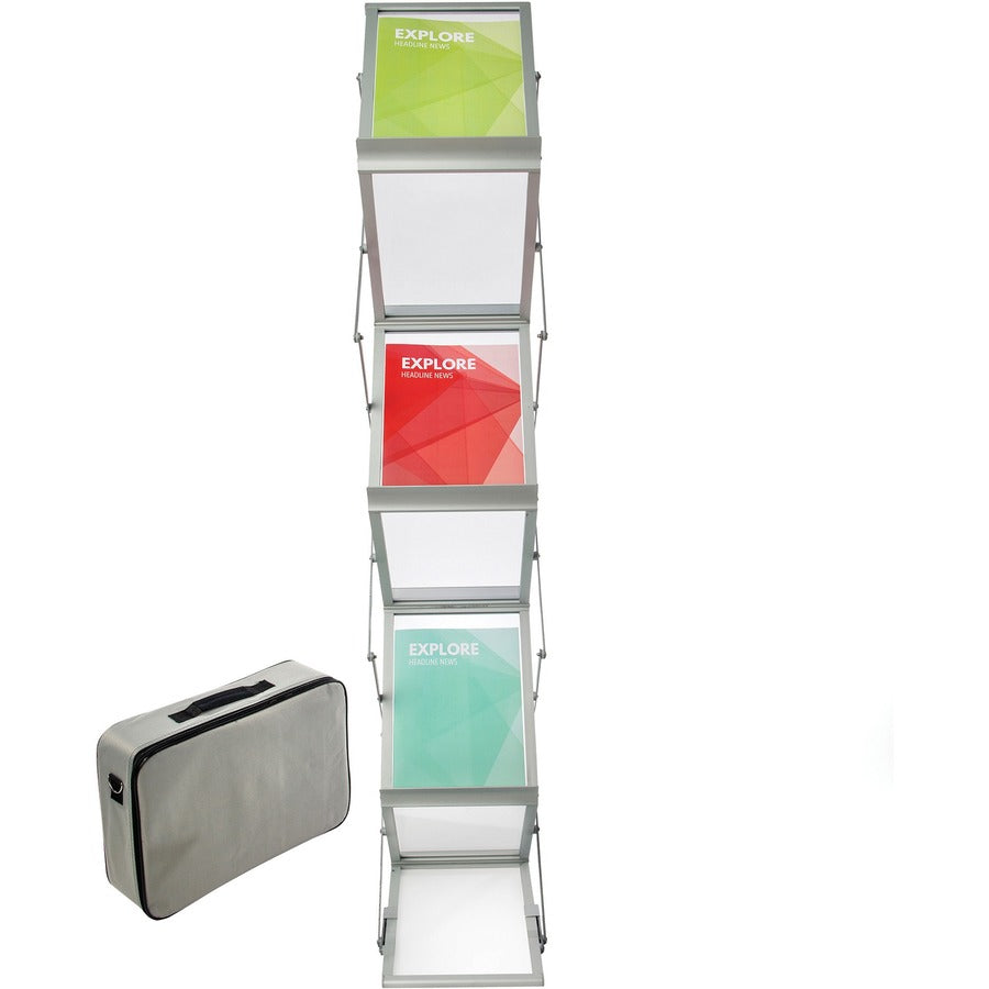 FLOORSTAND,6-SHELF,COLLAPS