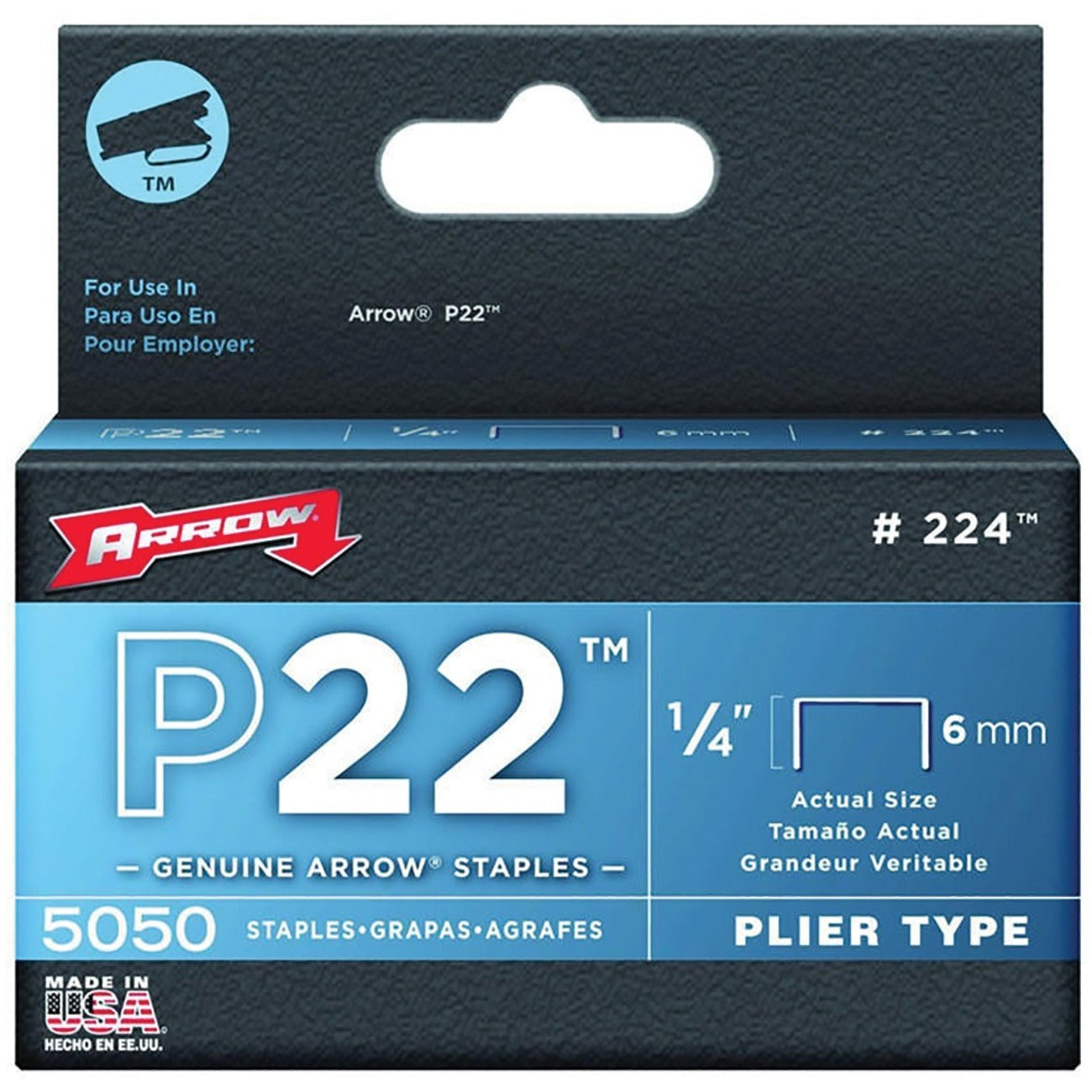 ARROW P22 Staples