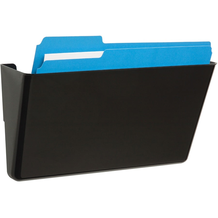 WALL POCKET STACKABLE LTR BLK