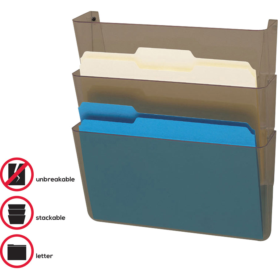 Deflecto EZ Link Unbreakable DocuPocket - 83602