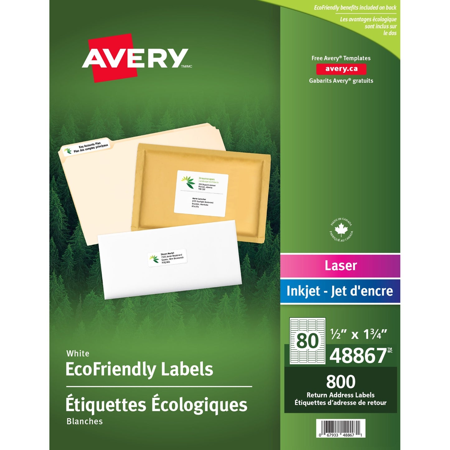 Avery® Eco-Friendly Mailing Label