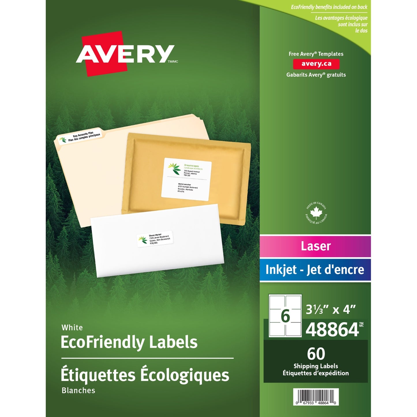 Avery® EcoFriendly Mailing Label