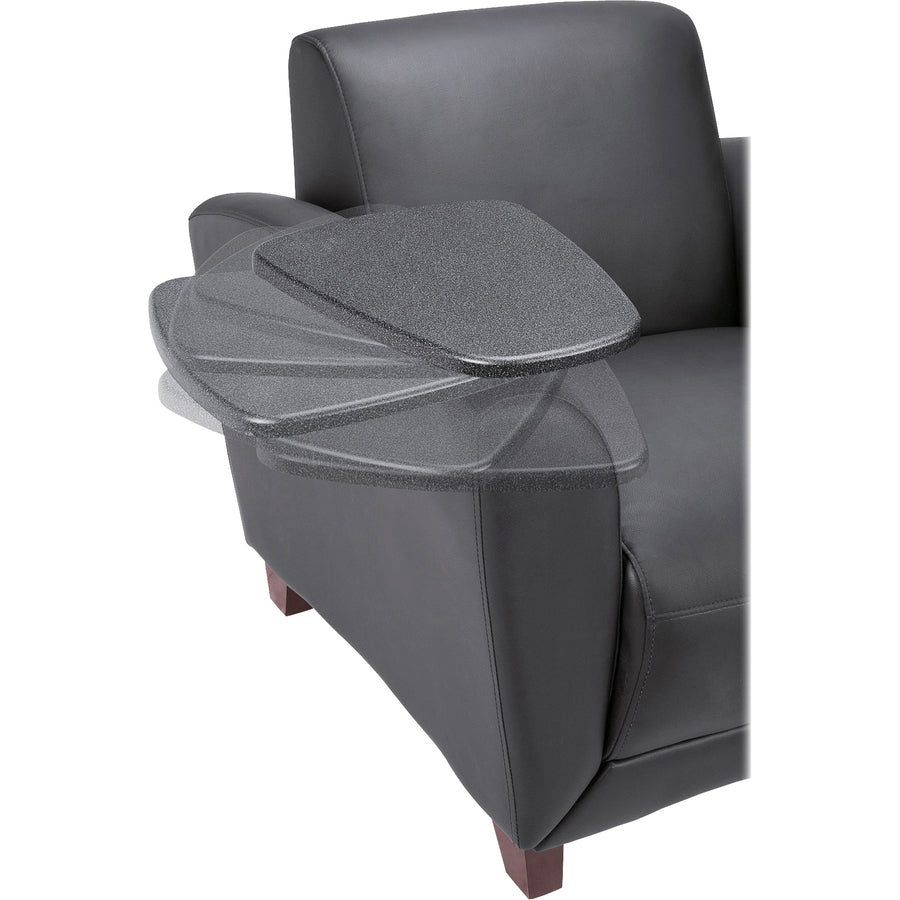CHAIR W/TABLET BNDED BLACK