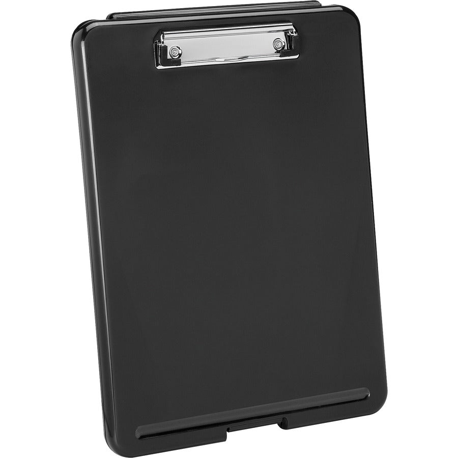CLIPBRD/FORM HLDR PLSTC LTR BK