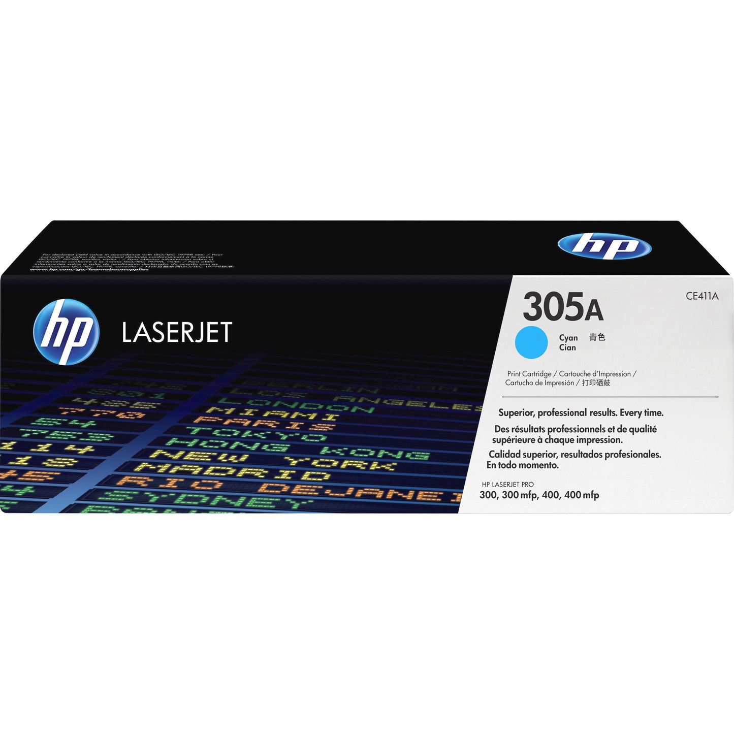 HP 305A (CE411A) Original Toner Cartridge - Single Pack - Cyan