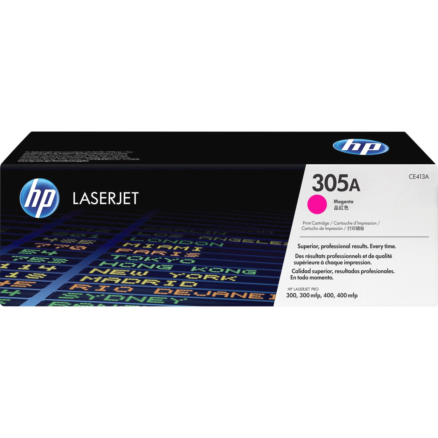 HP 305A (CE413A) Original Toner Cartridge - Single Pack - Magenta