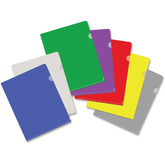 POLY VIEW FLDR LTR*RED *10/PK