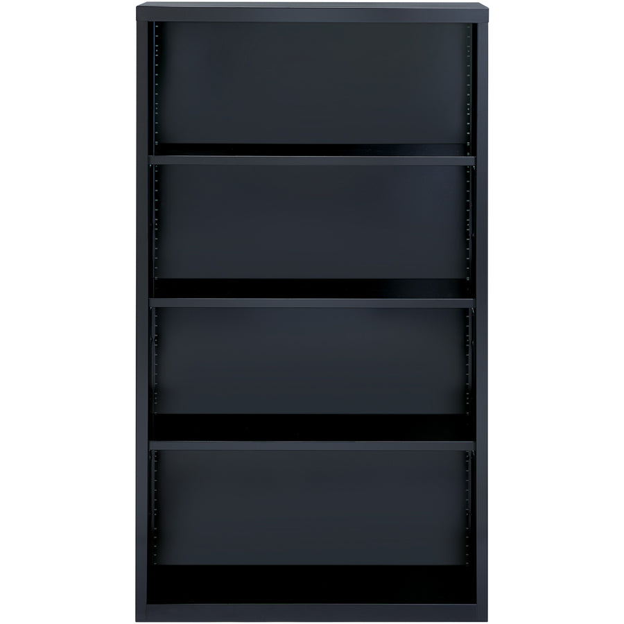 BOOKCASE,4SHLF,60",BLK LORELL