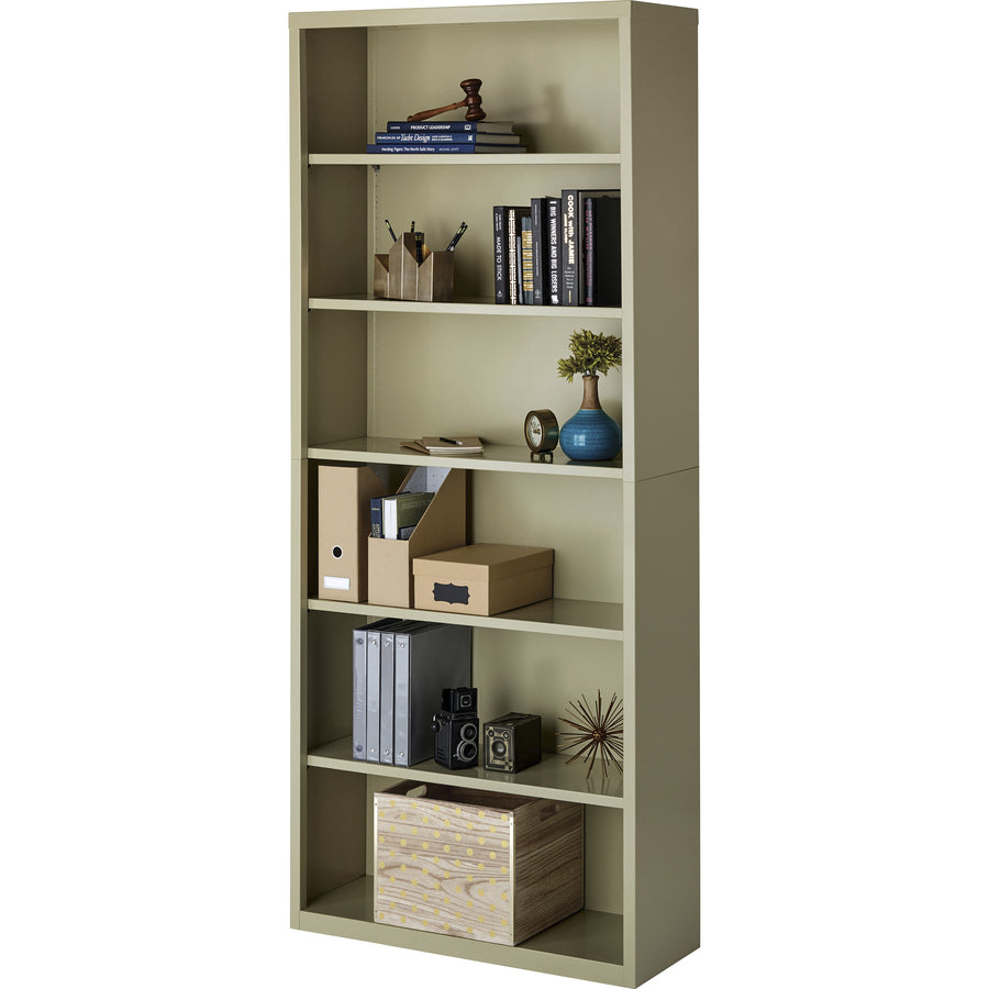 BOOKCASE,6SHLF,82",PUTTY,LOREL