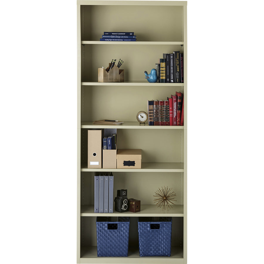 BOOKCASE,6SHLF,82",PUTTY,LOREL