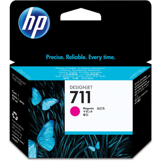 HP 711 (CZ131A) Original Ink Cartridge - Single Pack - Magenta