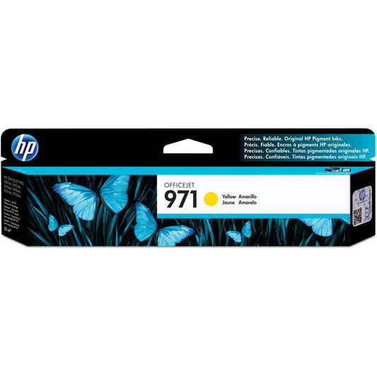 HP 971 (CN624AM) Original Ink Cartridge - Single Pack - Yellow