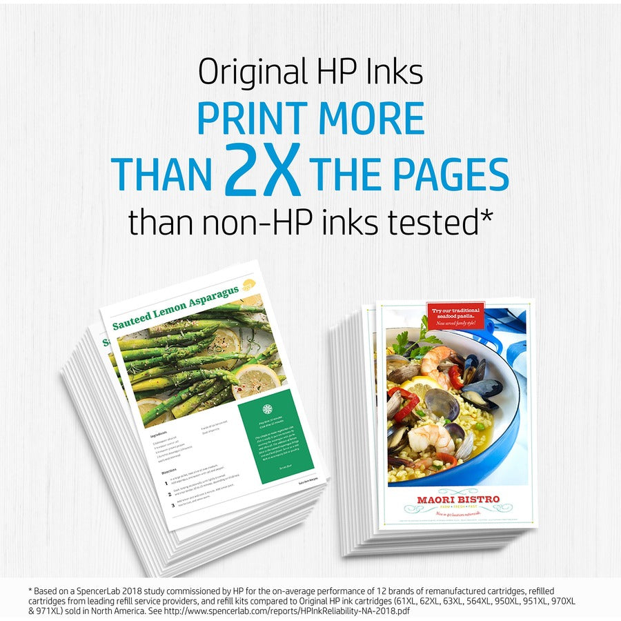 HP 971 (CN624AM) Original Ink Cartridge - Single Pack - Yellow - CN624AM