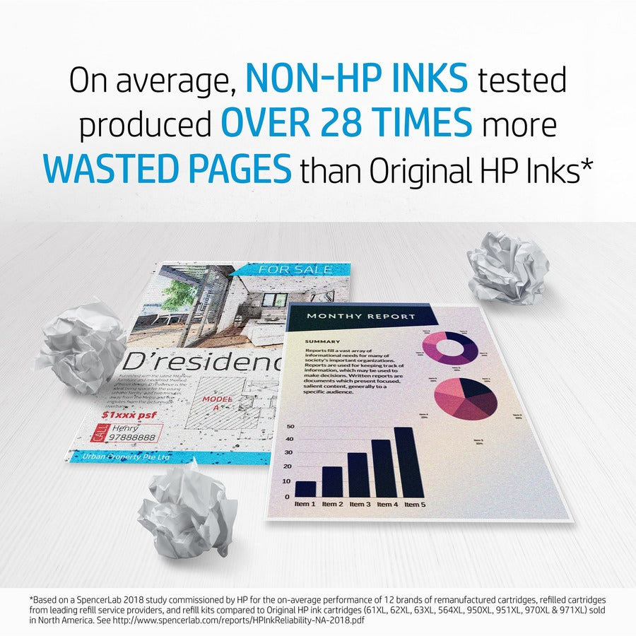 HP 970XL (CN625AM) Original Ink Cartridge - Single Pack - Black - CN625AM