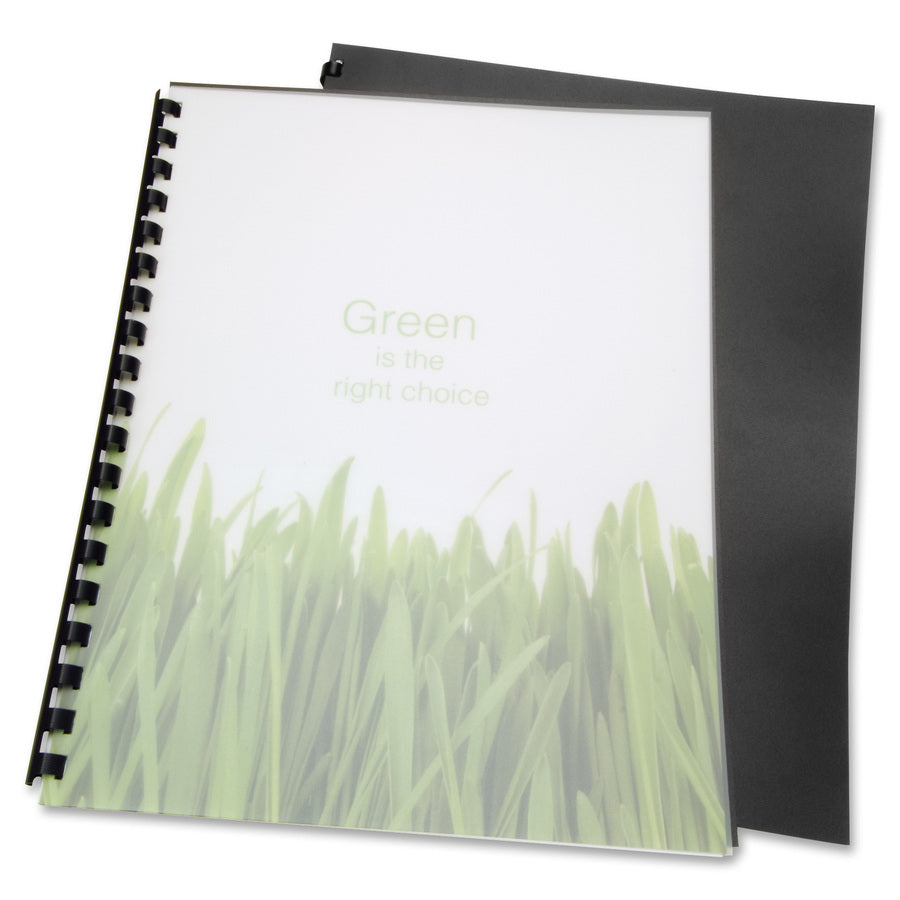 BINDING CVR RECYC POLY *FROST