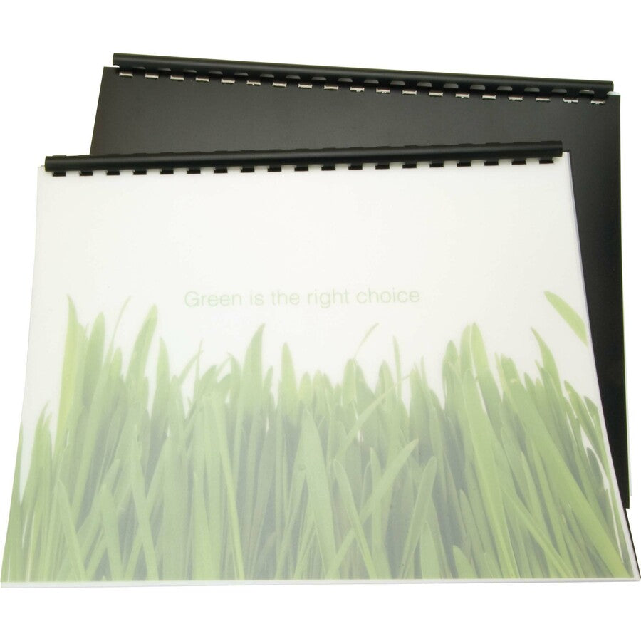 BINDING CVR RECYC POLY *BLACK