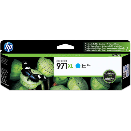 HP 971XL (CN626AM) Original Ink Cartridge - Single Pack - Cyan