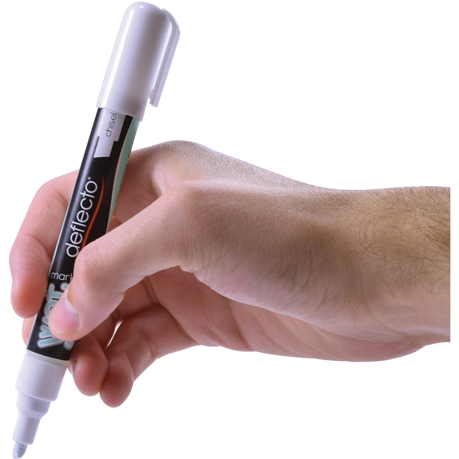 WET-ERASE MRKR CHIS WHITE,4/BX