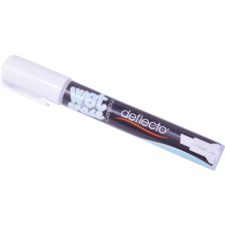 WET-ERASE MRKR CHIS WHITE,4/BX