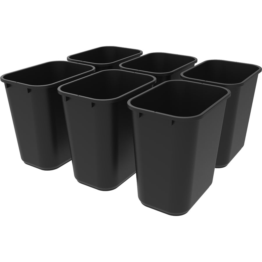 WASTEBASKET MED 26 LITRE*BLACK