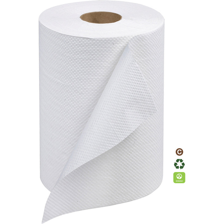 TOWEL ROLL 350' WHITE *12/CT