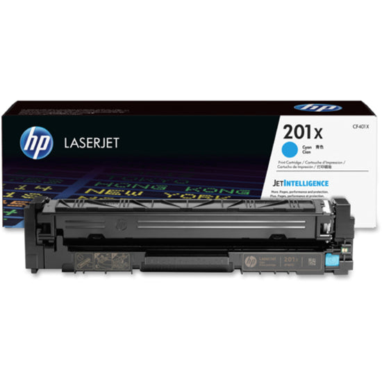 HP 201X (CF401X) Original Toner Cartridge - Single Pack - Cyan - CF401X